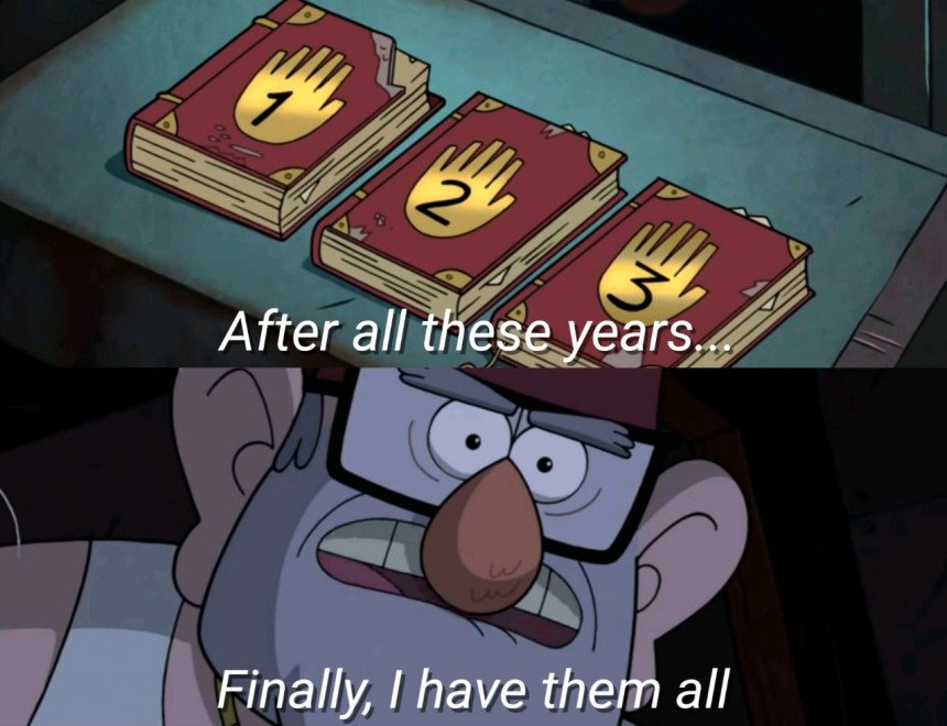 After All These Years Finally I Have Them All Meme Template