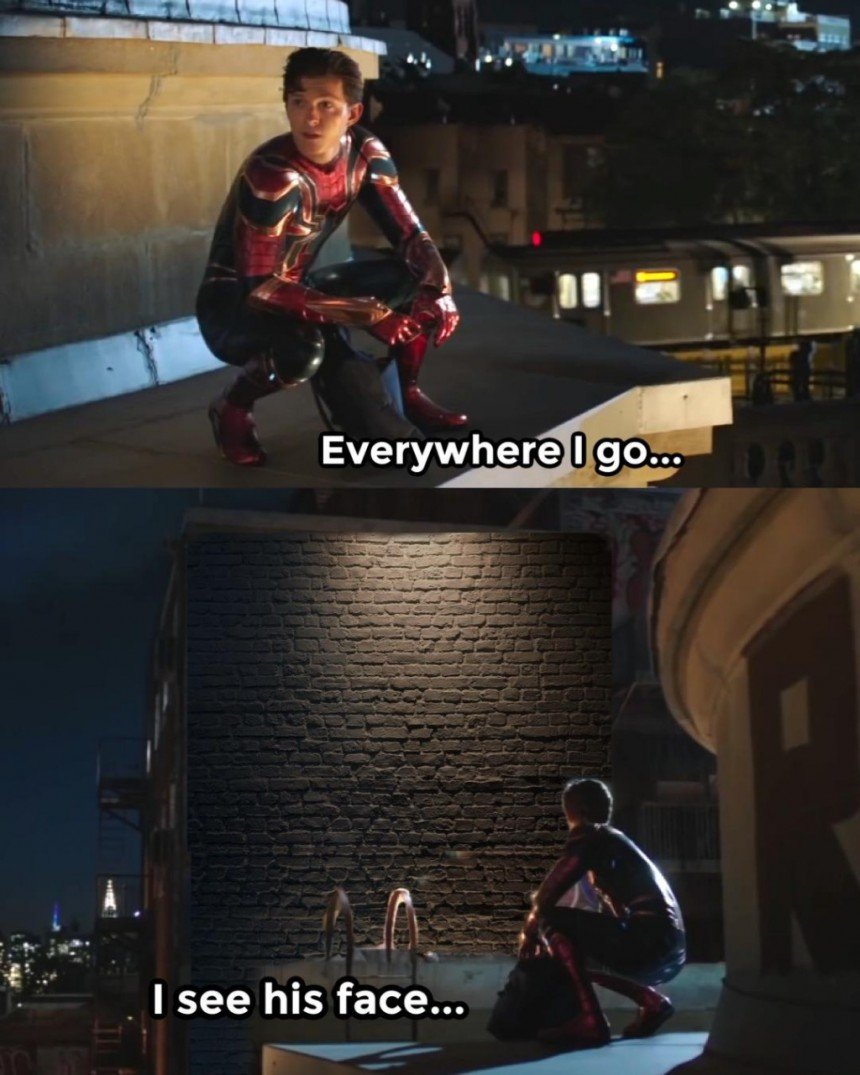 Everywhere I Go I See His Face Template