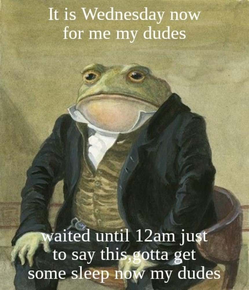 Frog Meme Template