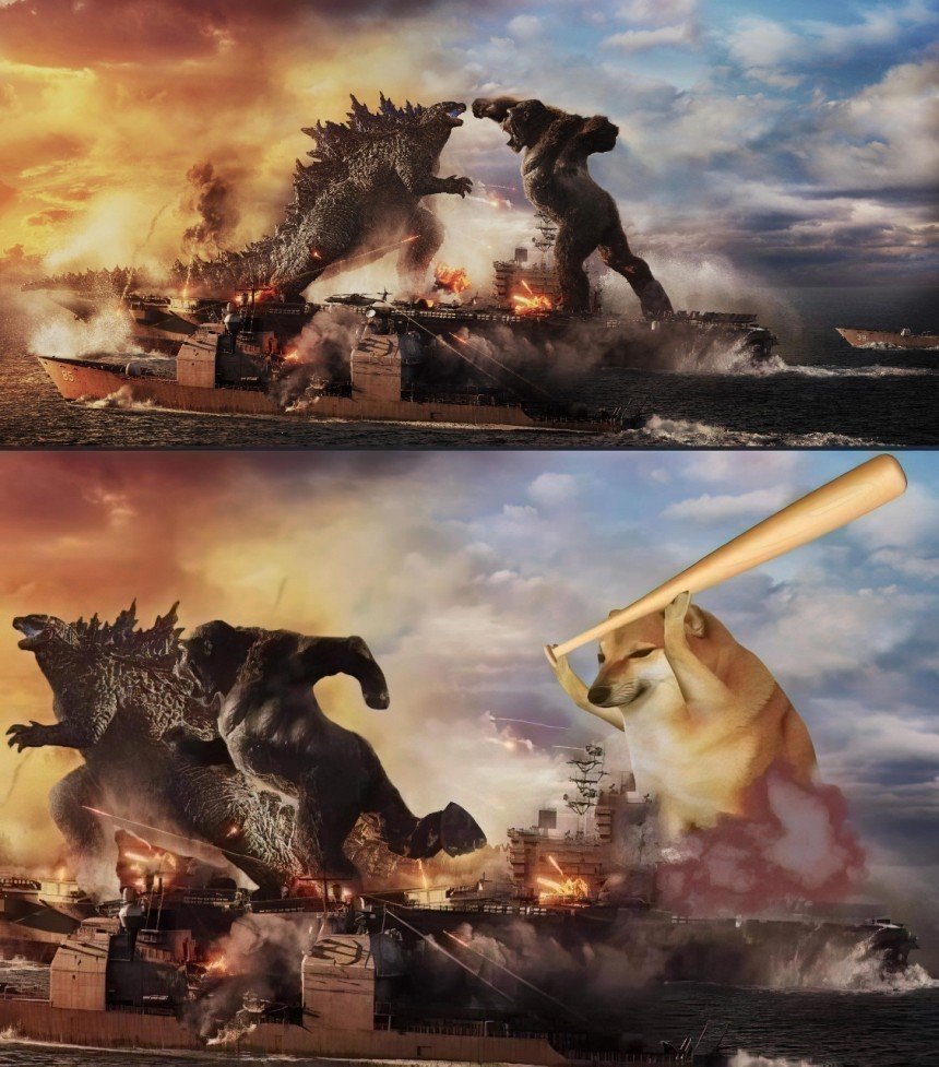 Godzilla Vs Kong Meme