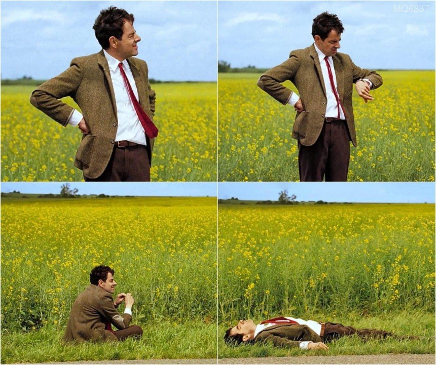 Mr Bean Meme Template