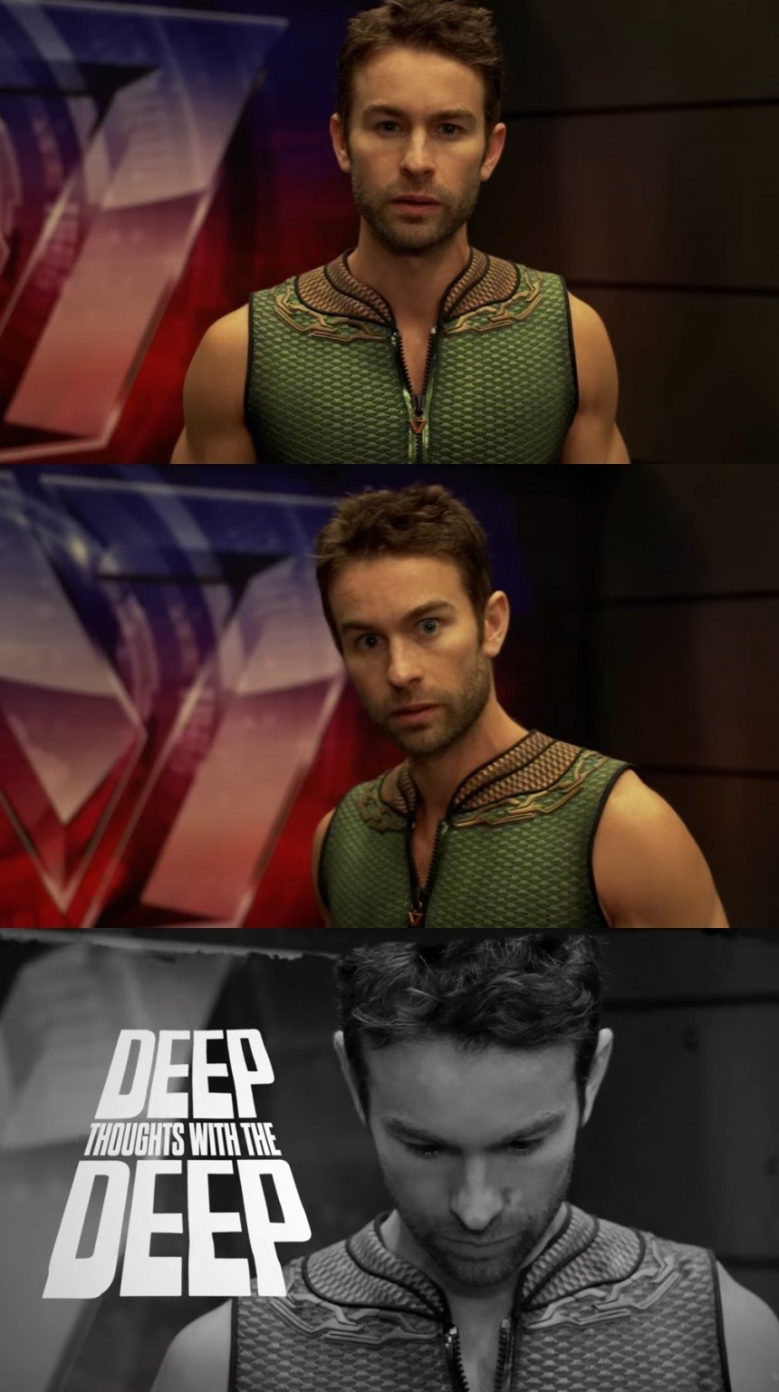 Deep Thoughts With The Deep Meme Template